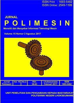 Jurnal POLIMESIN is an peer-reviewed journal that publishes original and high-quality research papers in all areas of mechanical engineering. The editorial team aims to publish high quality and highly applied research and innovation that has the potential